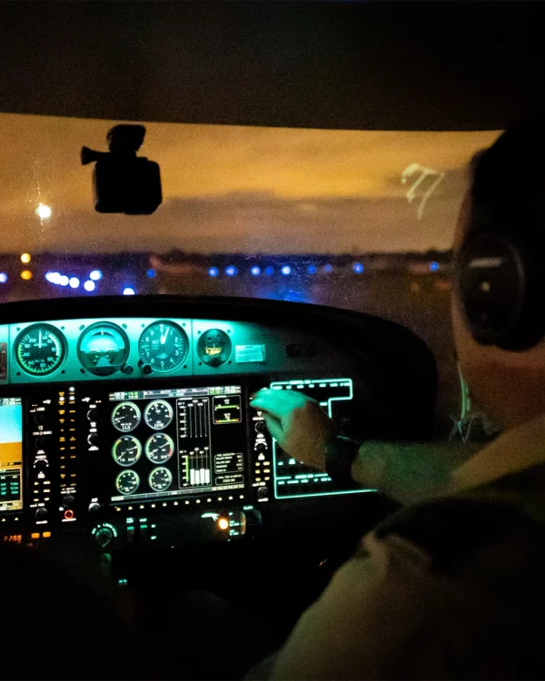 Night-Visual-Flight-Rules-NVFR-Training-Endorsement-Runway